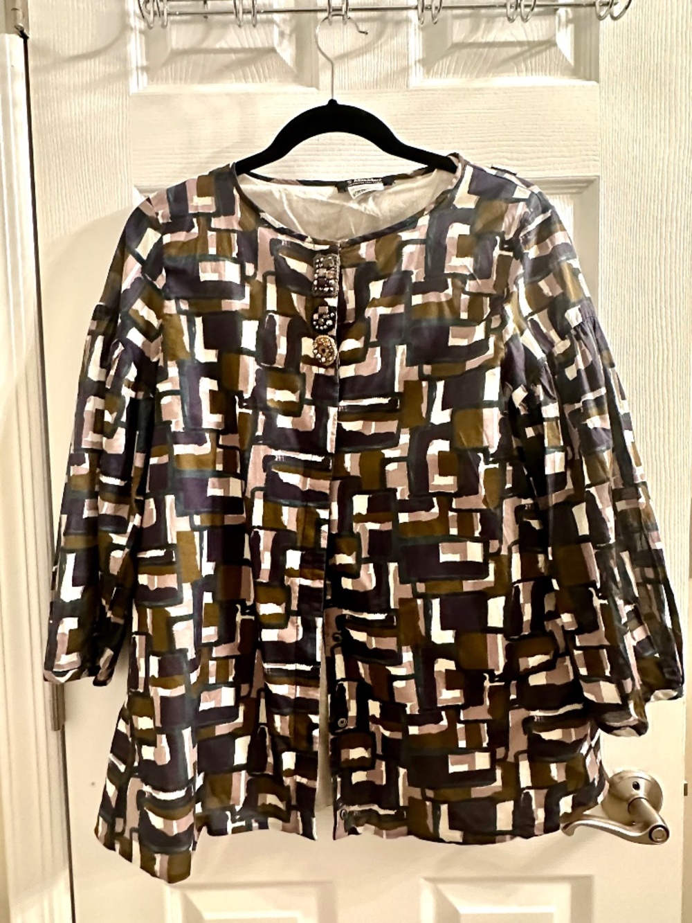 ‘S MaxMara button down blouse in L